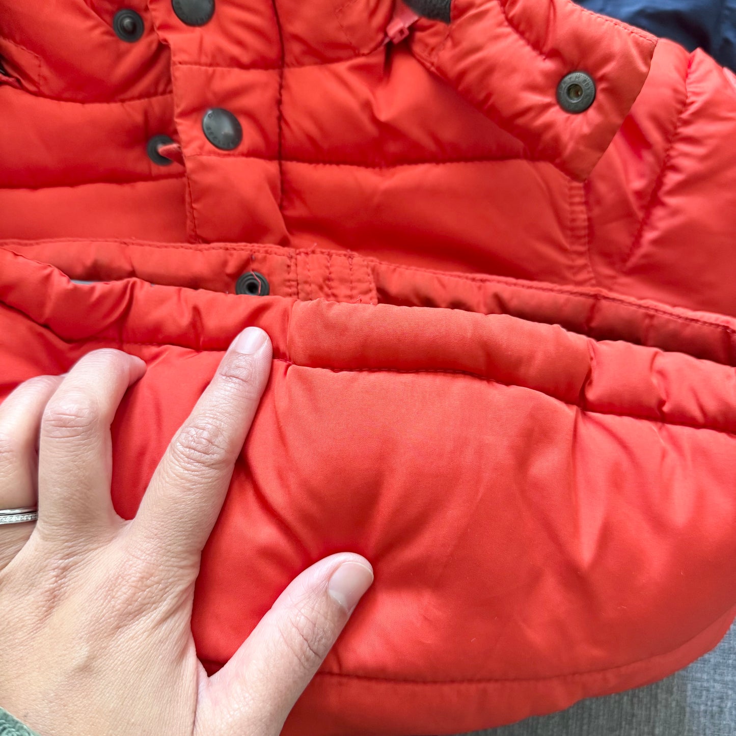 Gap	/ Orange red winter jacket / 3Y