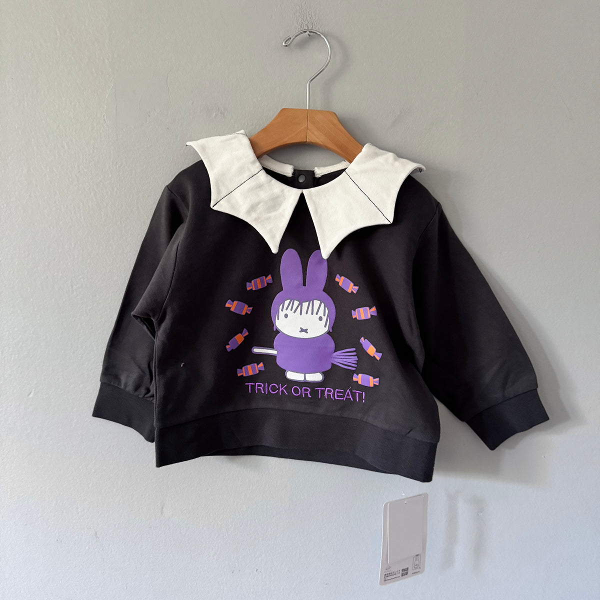 Miffy / Dark grey Halloween sweatshirt / 3-4Y - New with tag