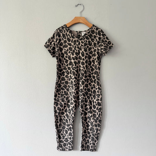 Smash + Tess / Leopard romper / 4-5Y