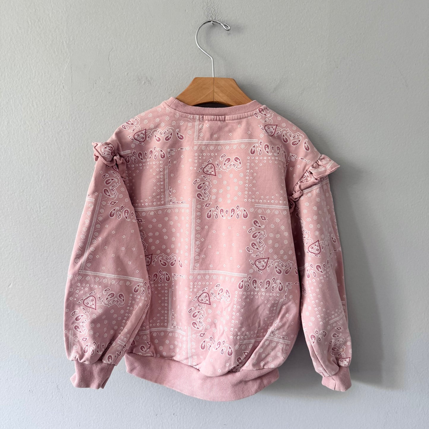 Miles the label / Pink sweatshirt / 5Y