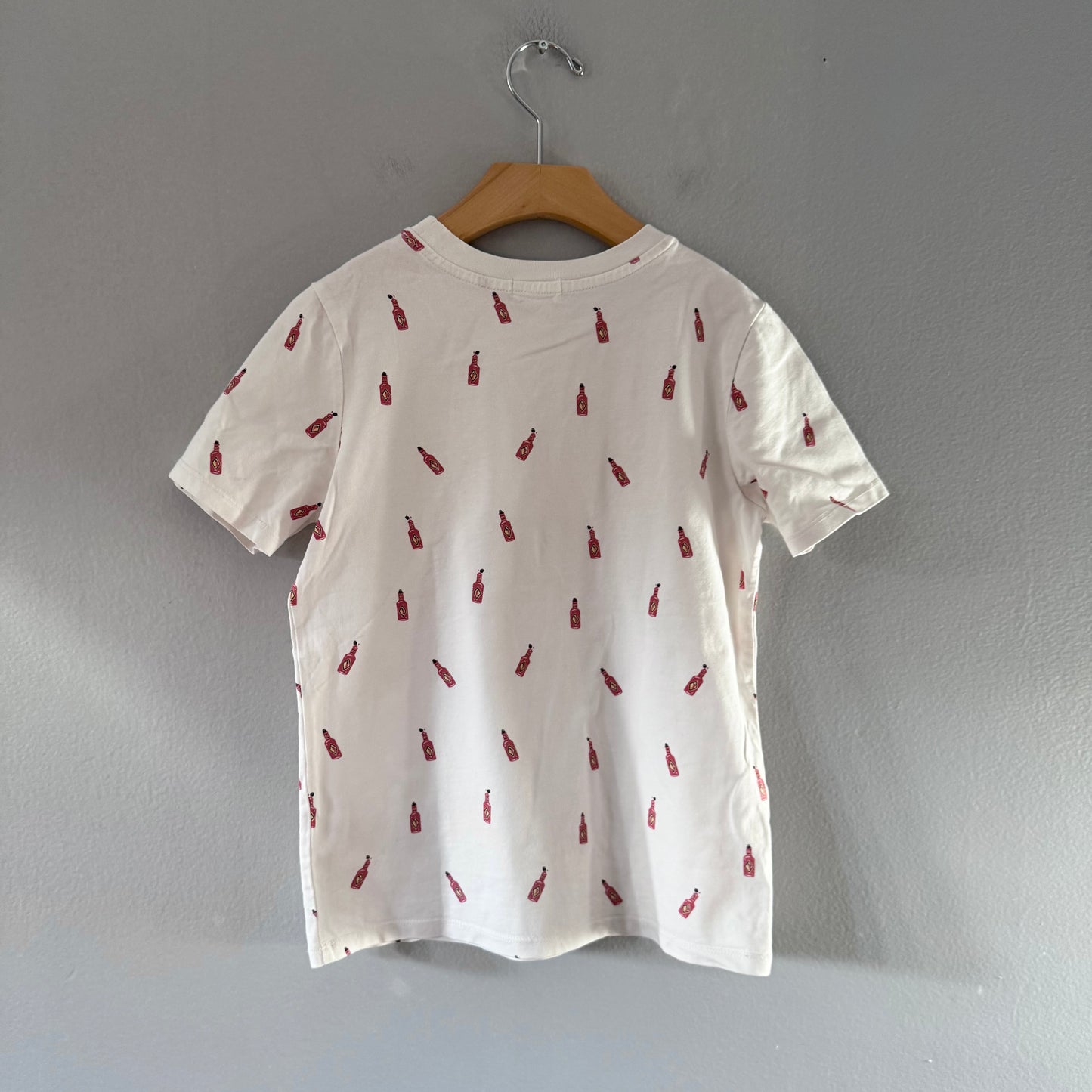 Miles the label / White x tabasco T-shirt / 8Y