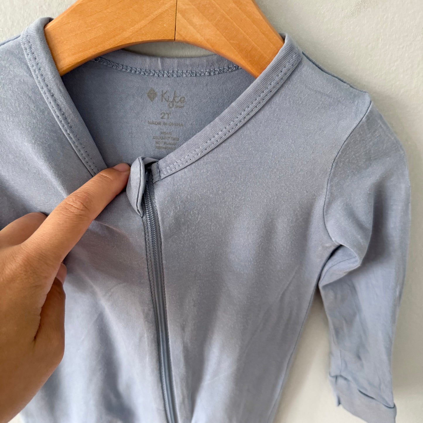 Kyte / Smokey blue romper / 2T
