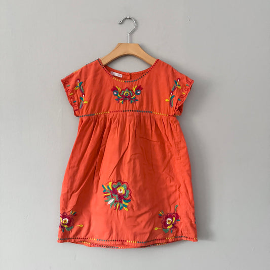 DP...am / Orange summer dress / 6Y