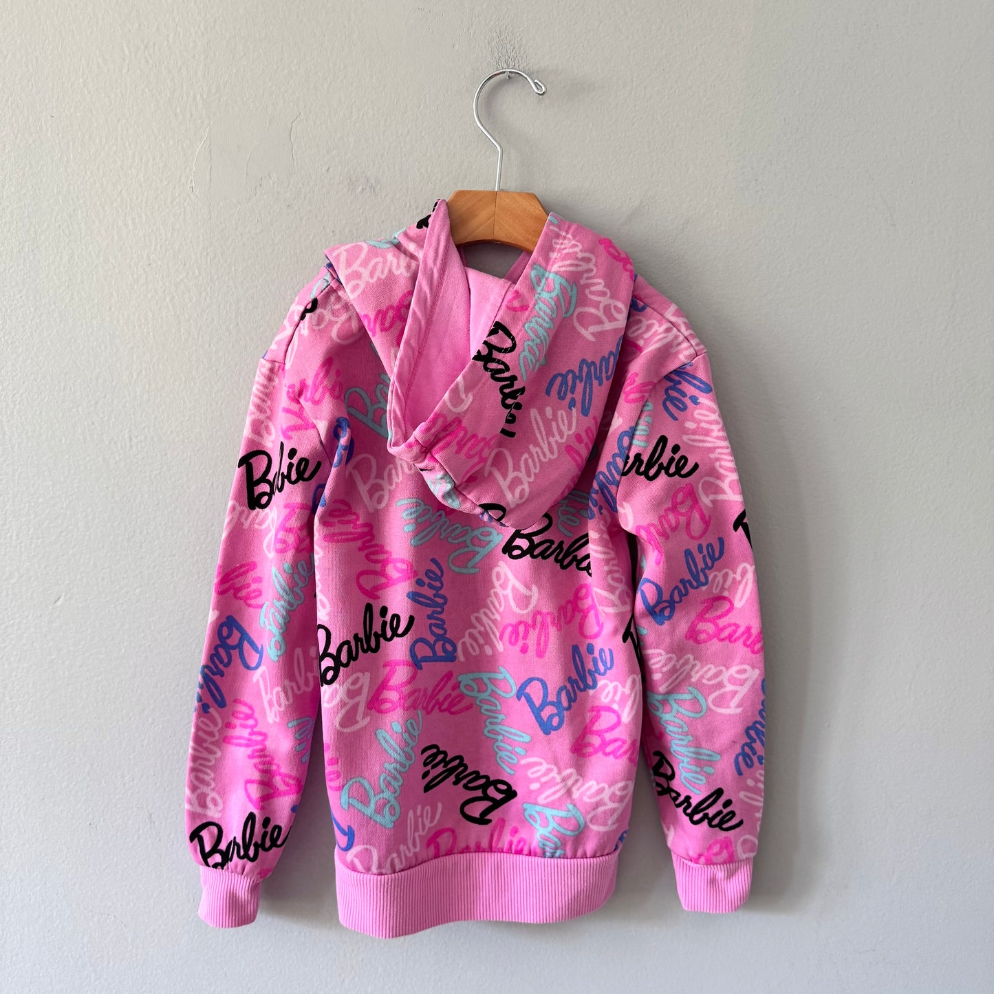 Barbie / Pink hoodie / 7-8Y