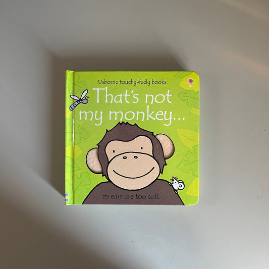 Usborne touchy-feely books - That's not my monkey