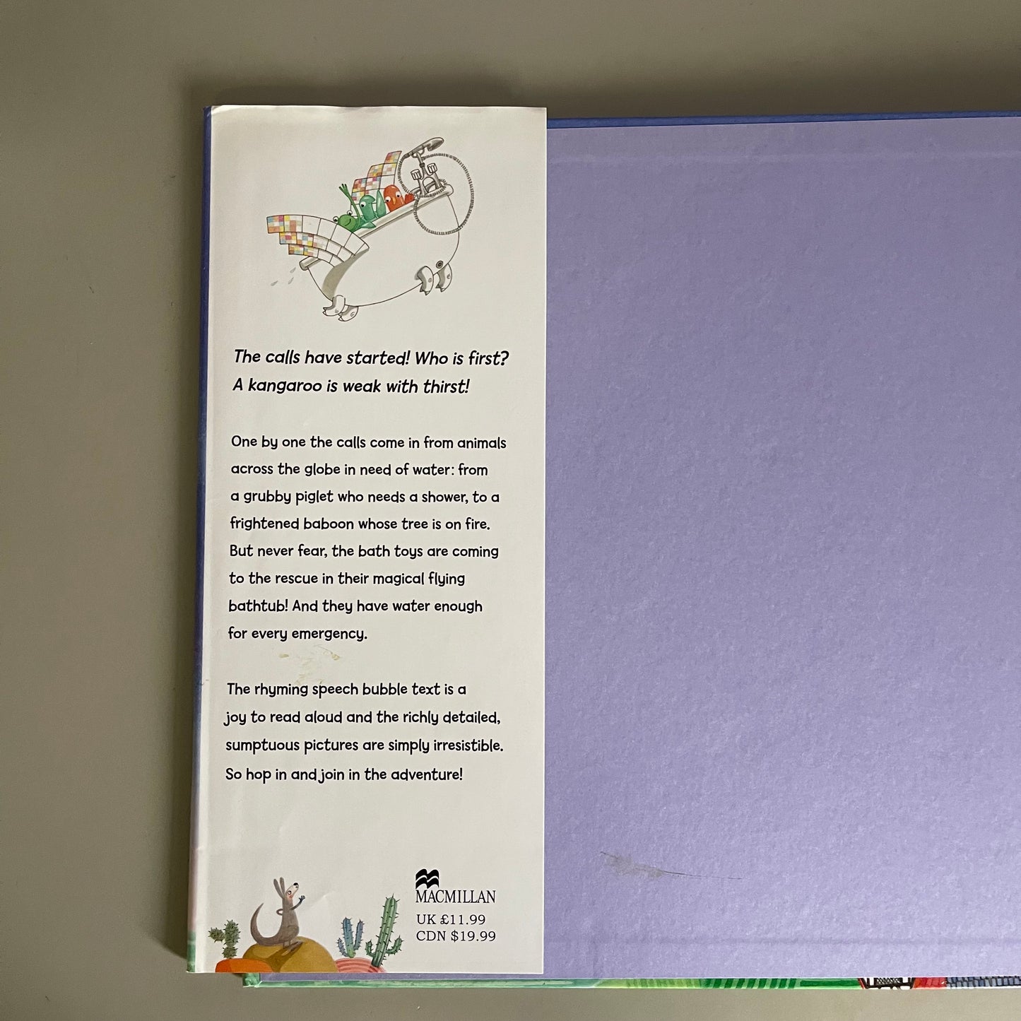 The Flying Bath / Julia Donaldson & David Roberts