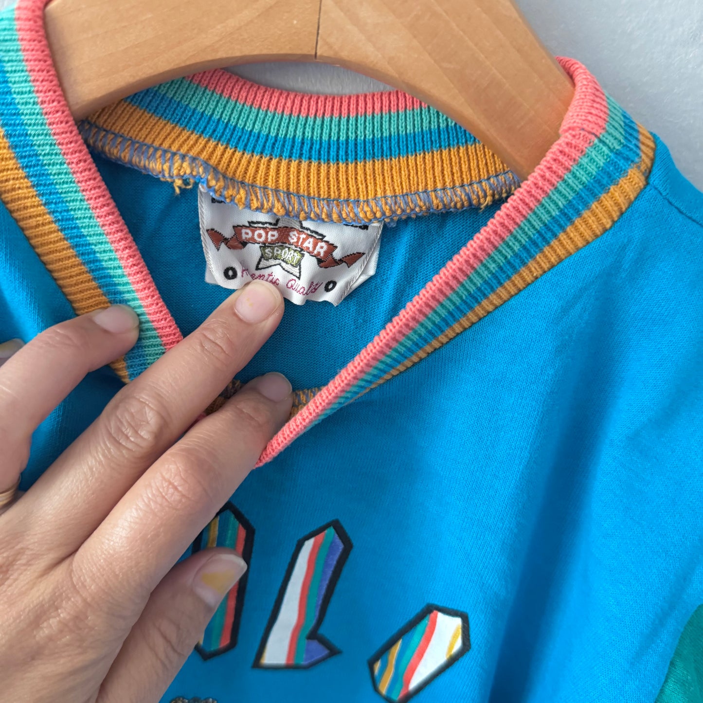 Vintage / Blue Chili T-shirt / 6Y
