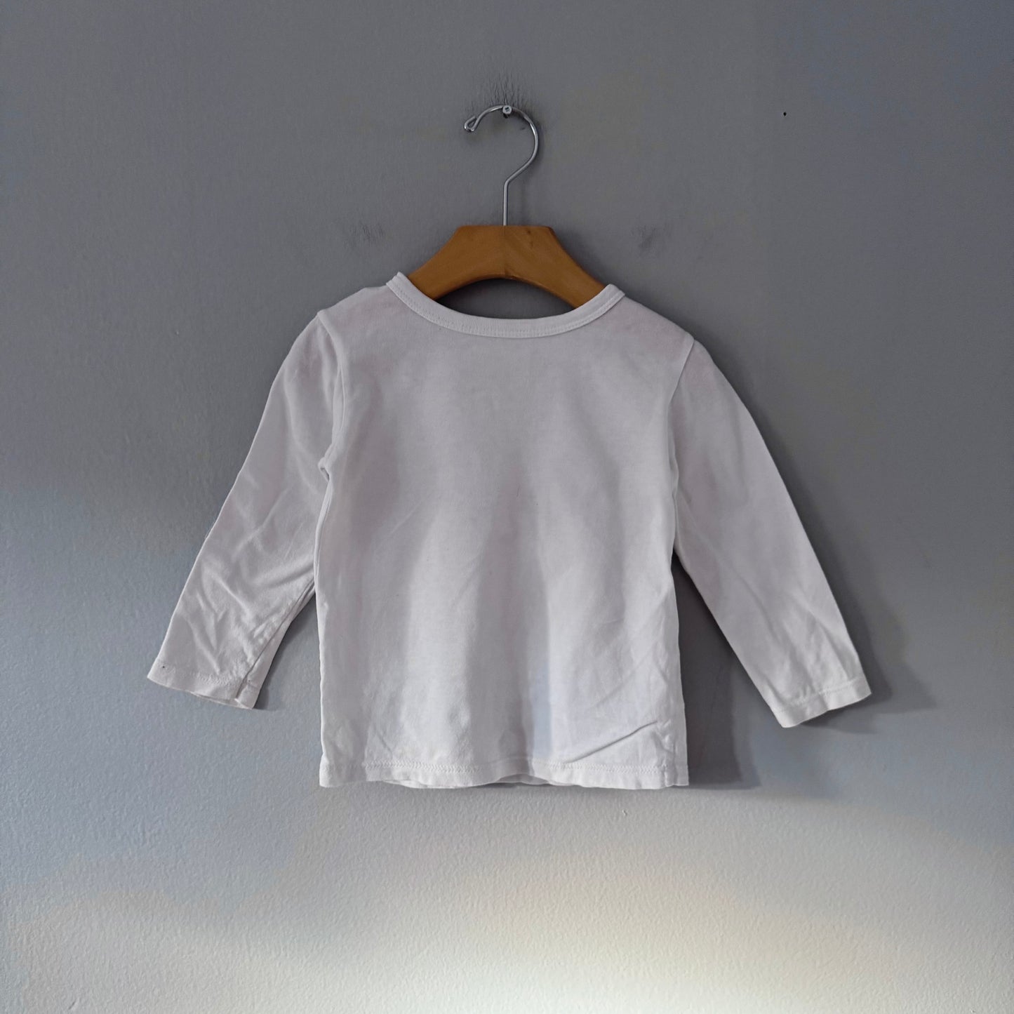 Mini mioche / White long sleeve	/ 1-2Y