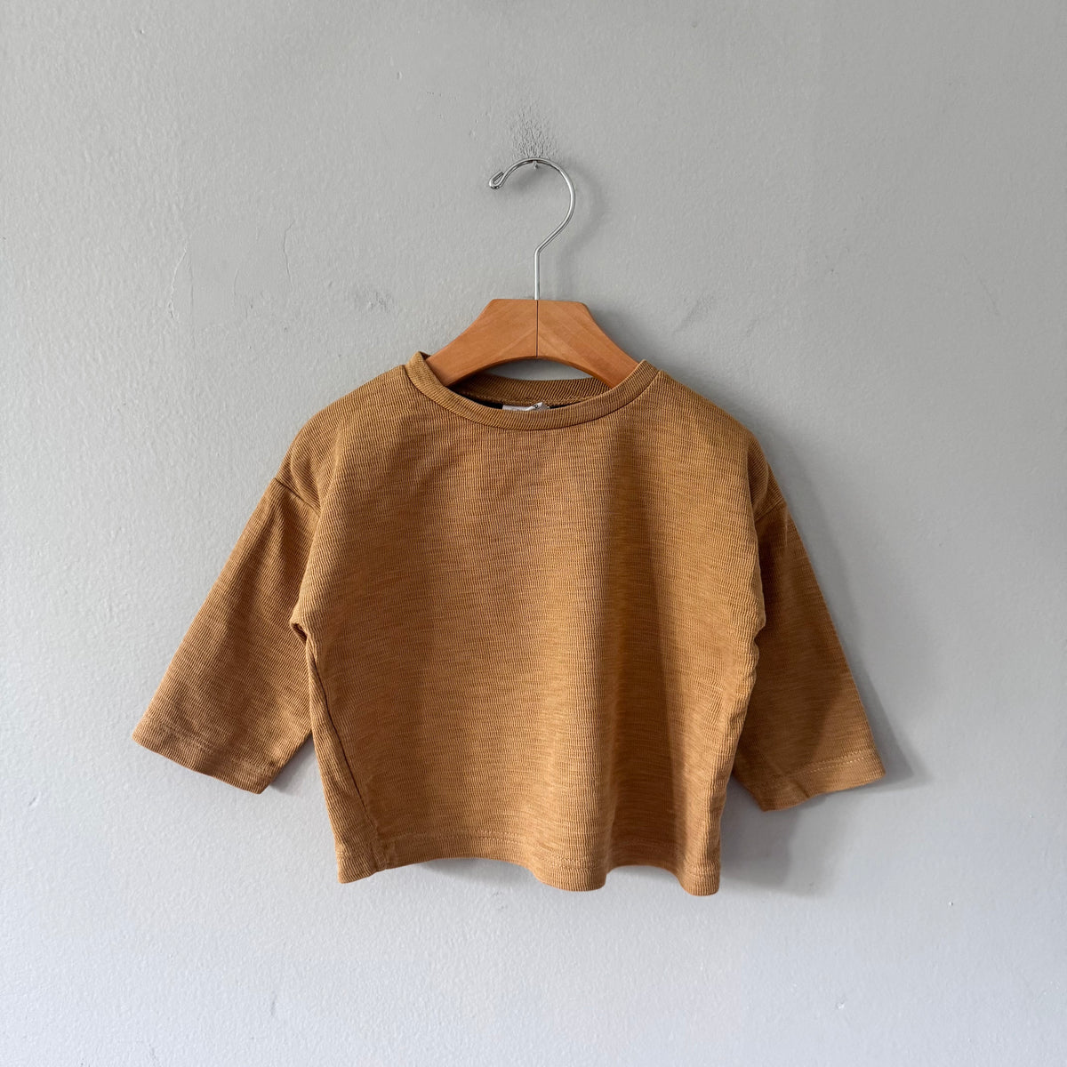 Zara / Mustard long sleeve / 9-12M