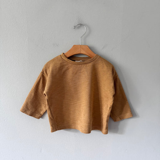 Zara / Mustard long sleeve / 9-12M