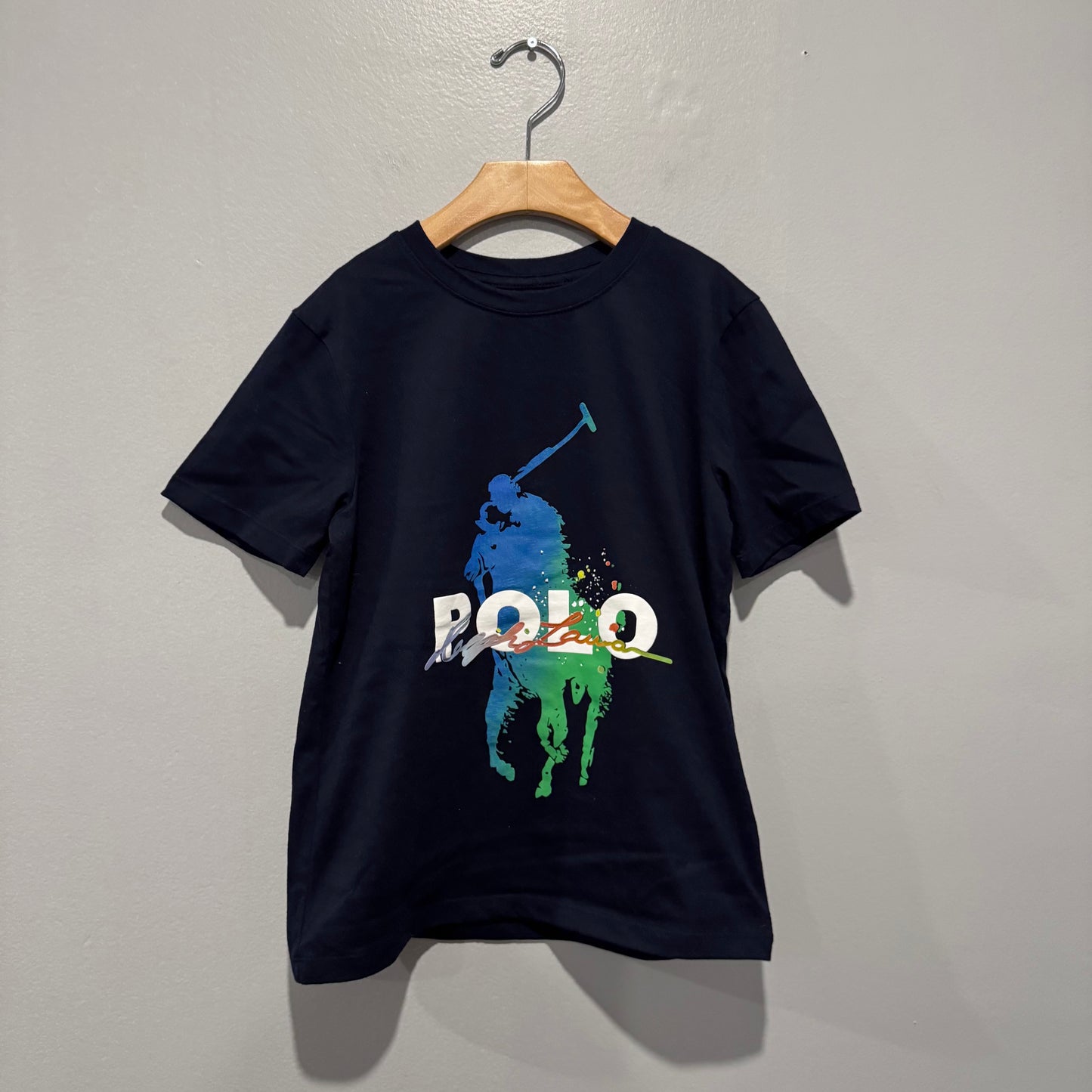 Polo Ralph Lauren / Black T-shirt / 6Y