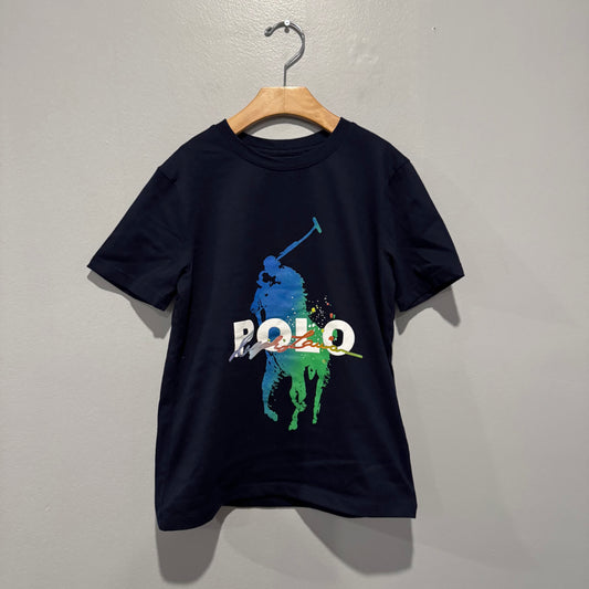 Polo Ralph Lauren / Black T-shirt / 6Y