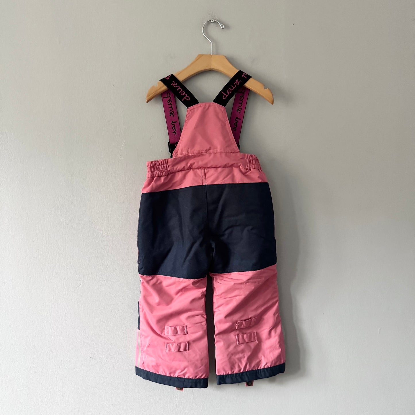 Deux par Deux / Pink snow pants / 2T