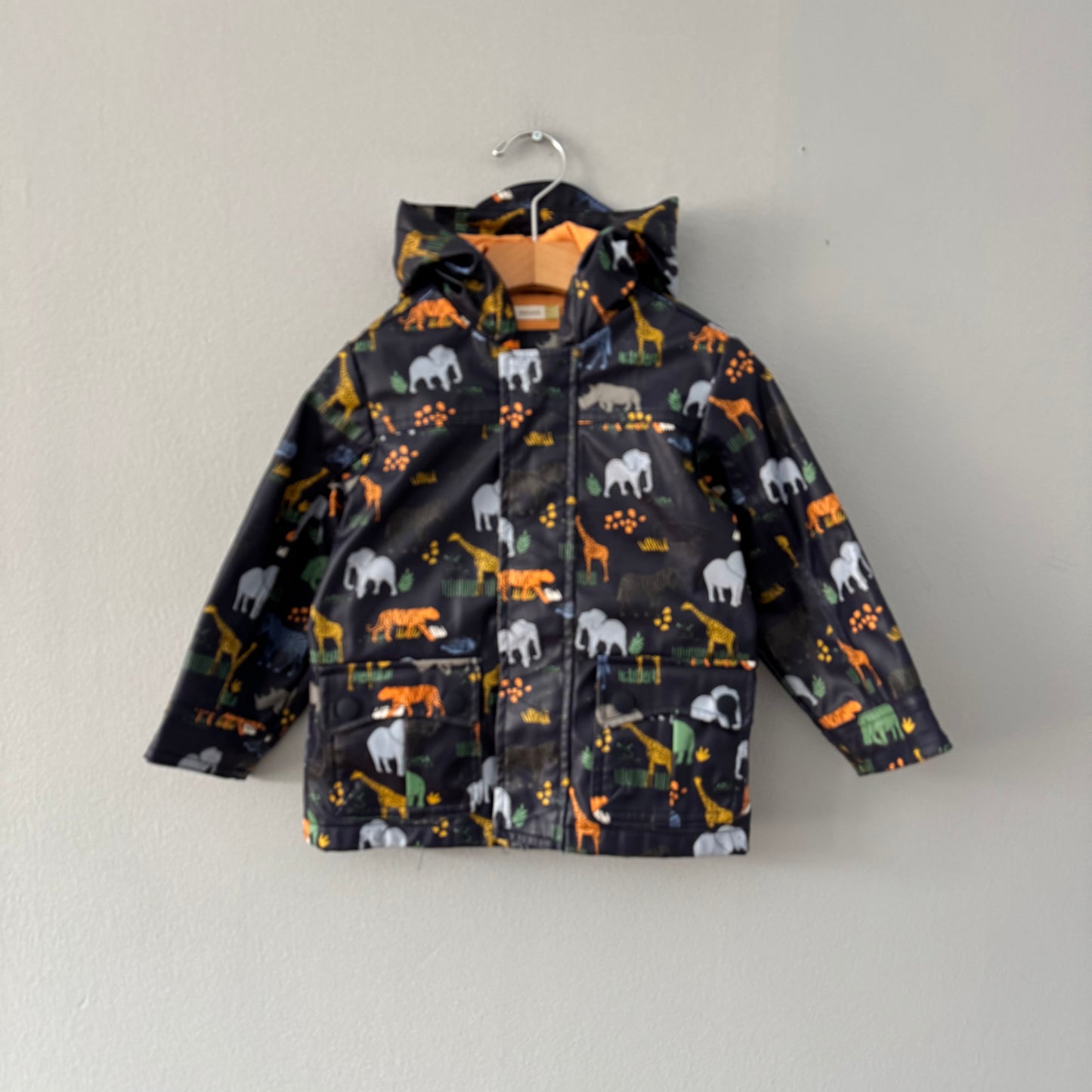 John Lewis / Animals rain jacket / 12-18M