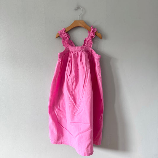 H&M / Pink cami linen dress / 8-9Y - New with tag
