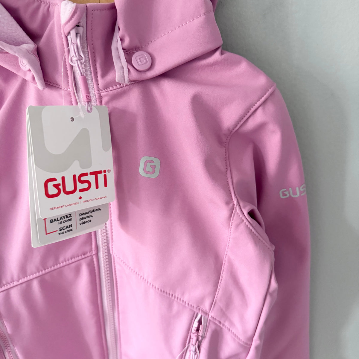 Gusti / Pink fleece lined jacket / 5T - New with tag