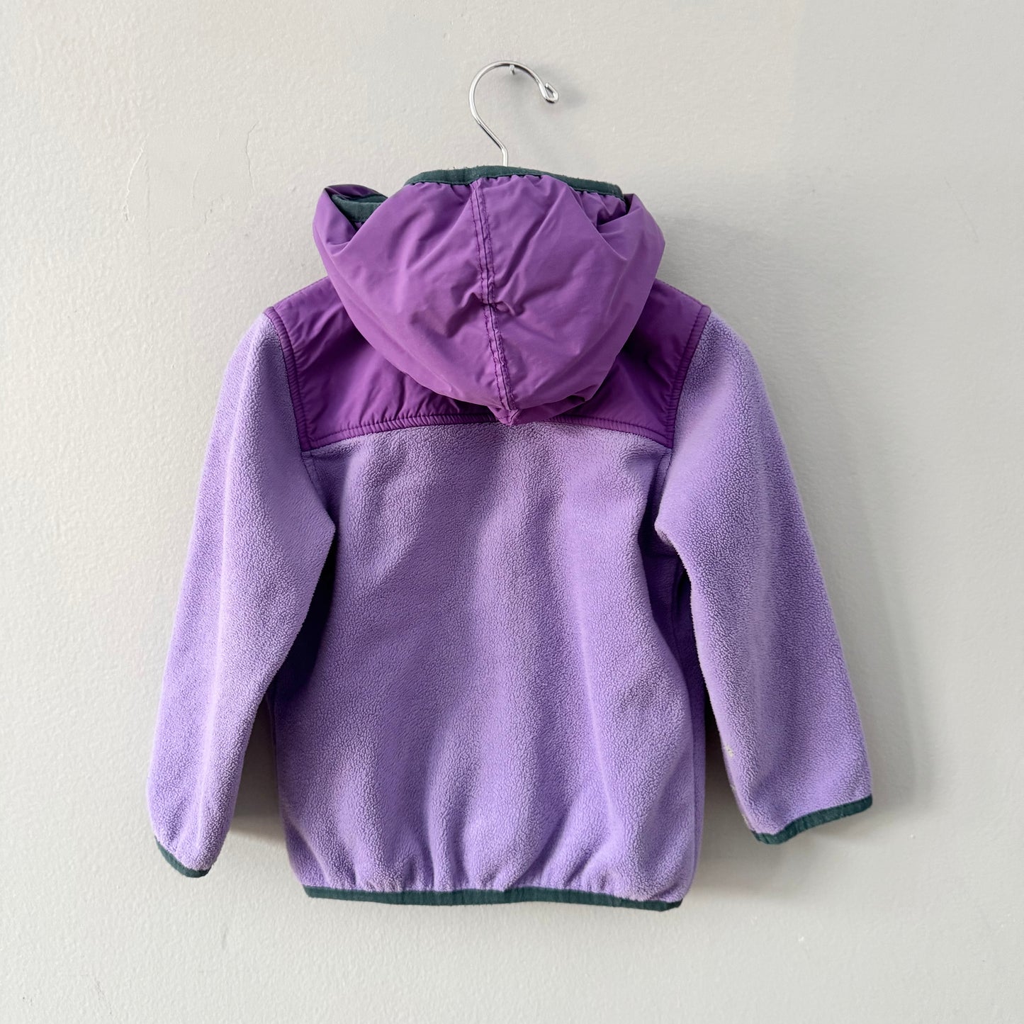 Roots / Purple fleece zip up / 3T