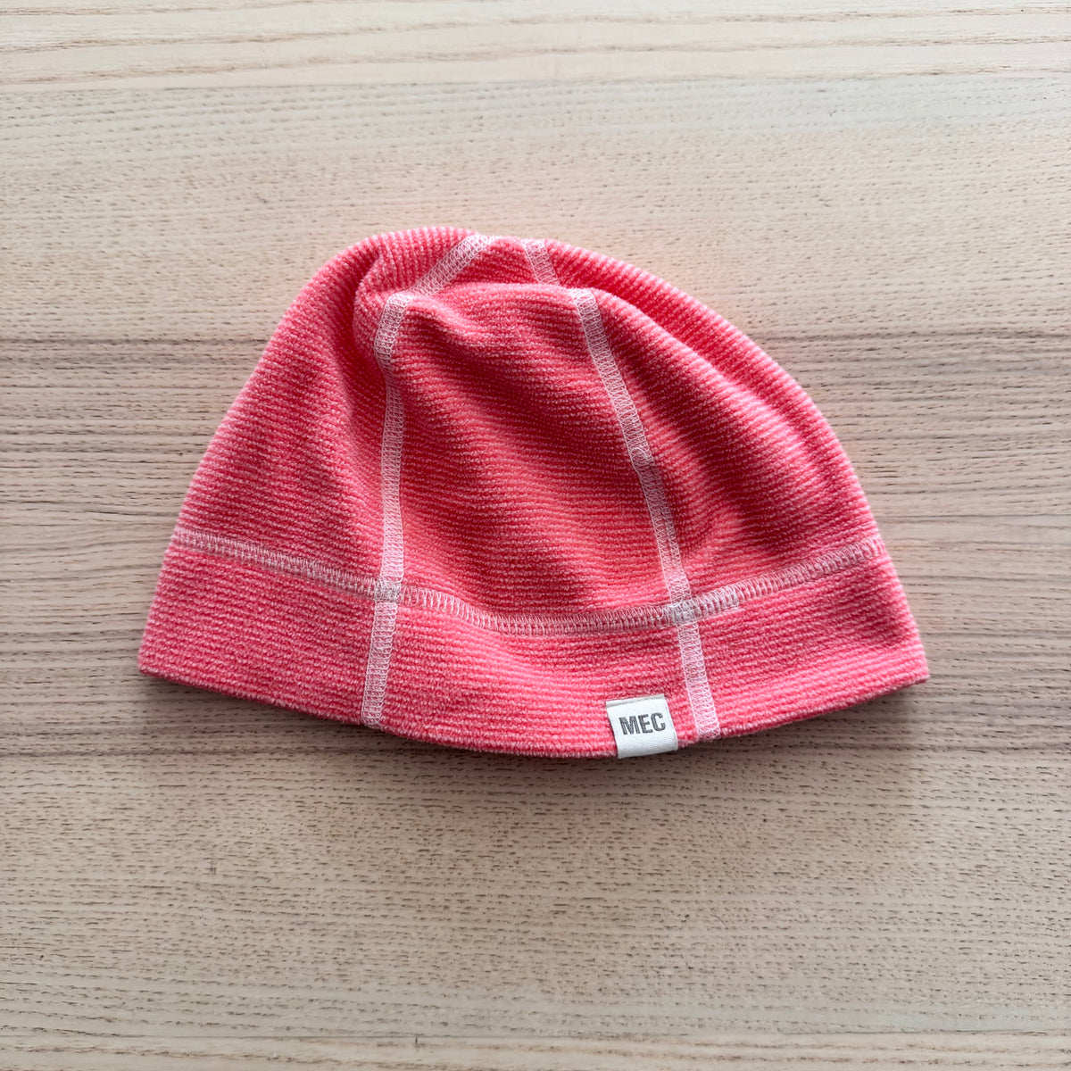 Mec / Orange fleece hat / XS(6M)