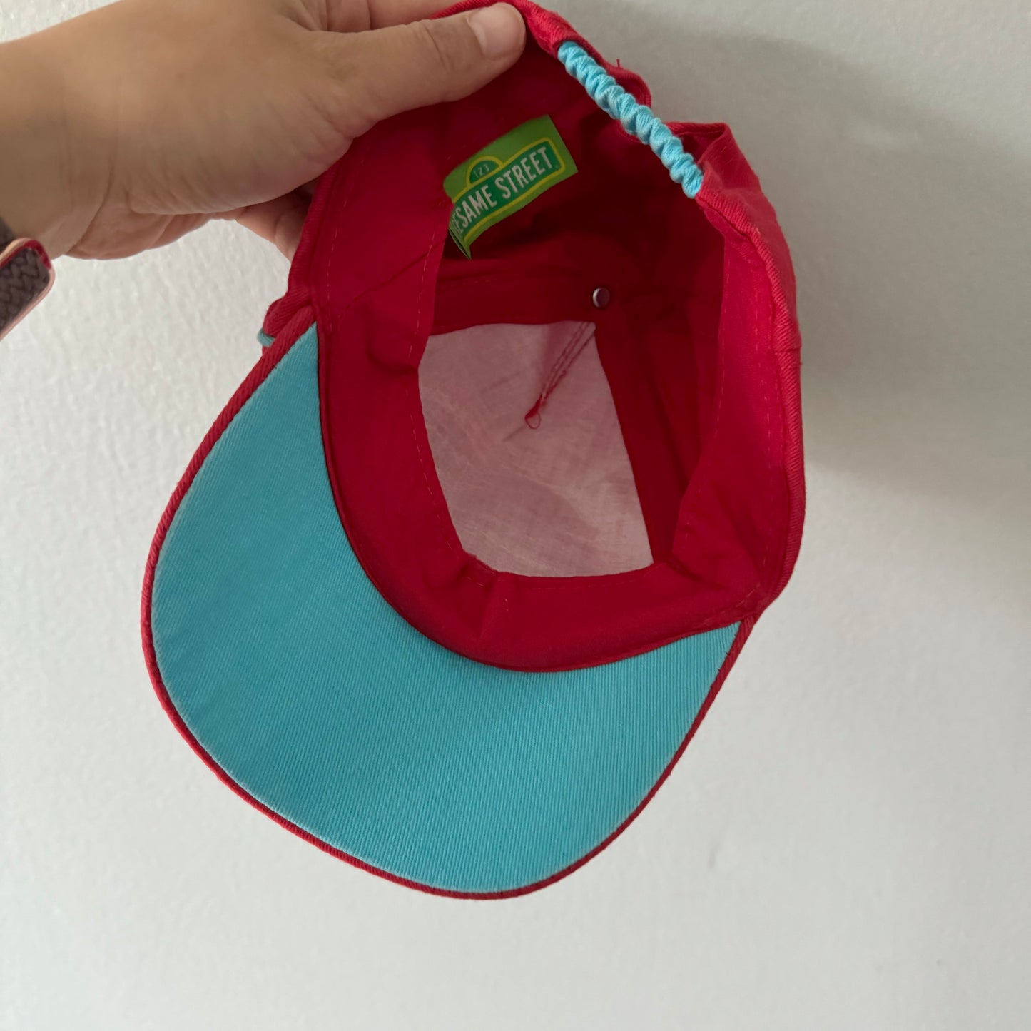 Sesame Street / Red x Cookie monster cap / 6-12M