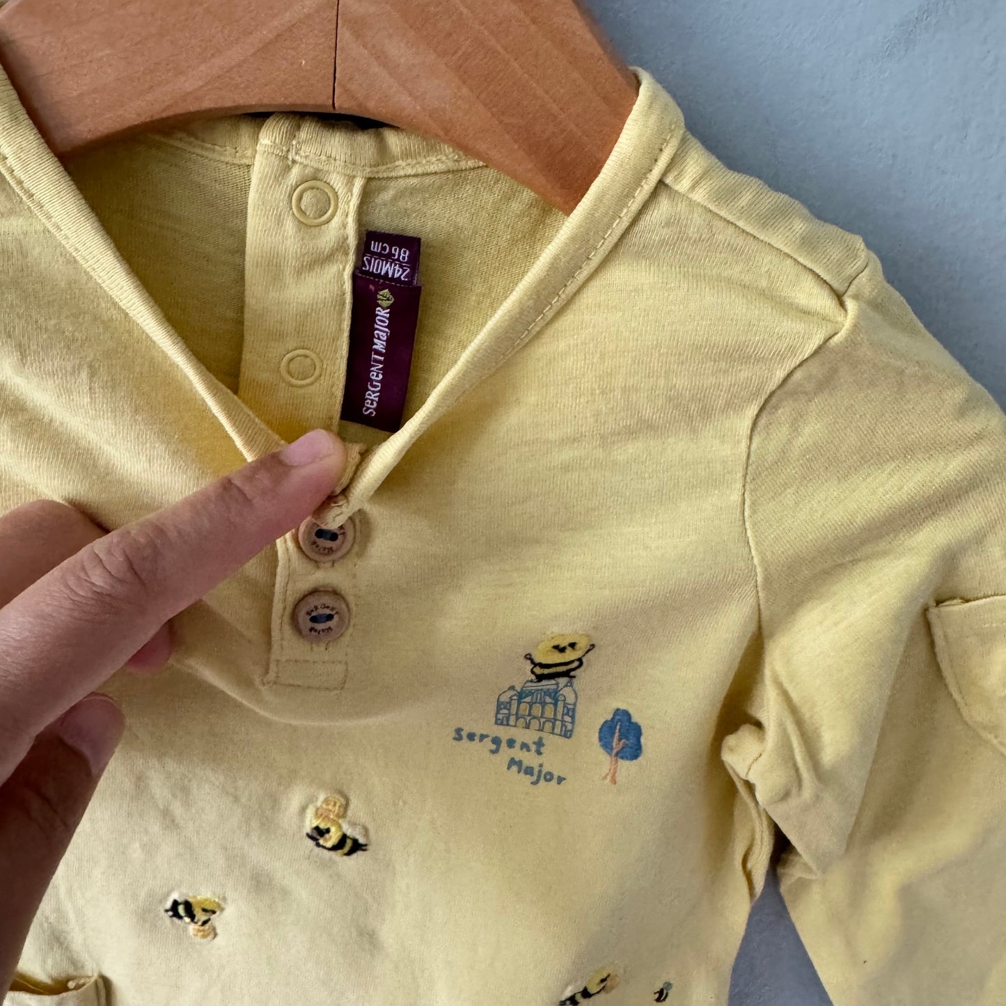 Sergent Major / Yellow long sleeve / 24M