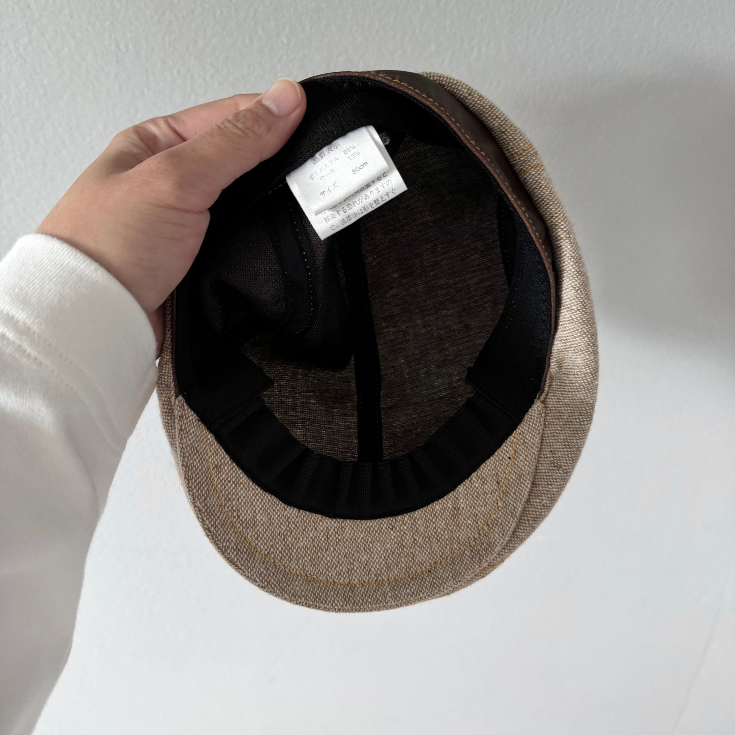 Sans marque / Chapeau marron clair / 50 cm (12-24 mois)