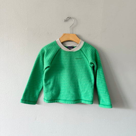 Patagonia / Green fleece top / 18M