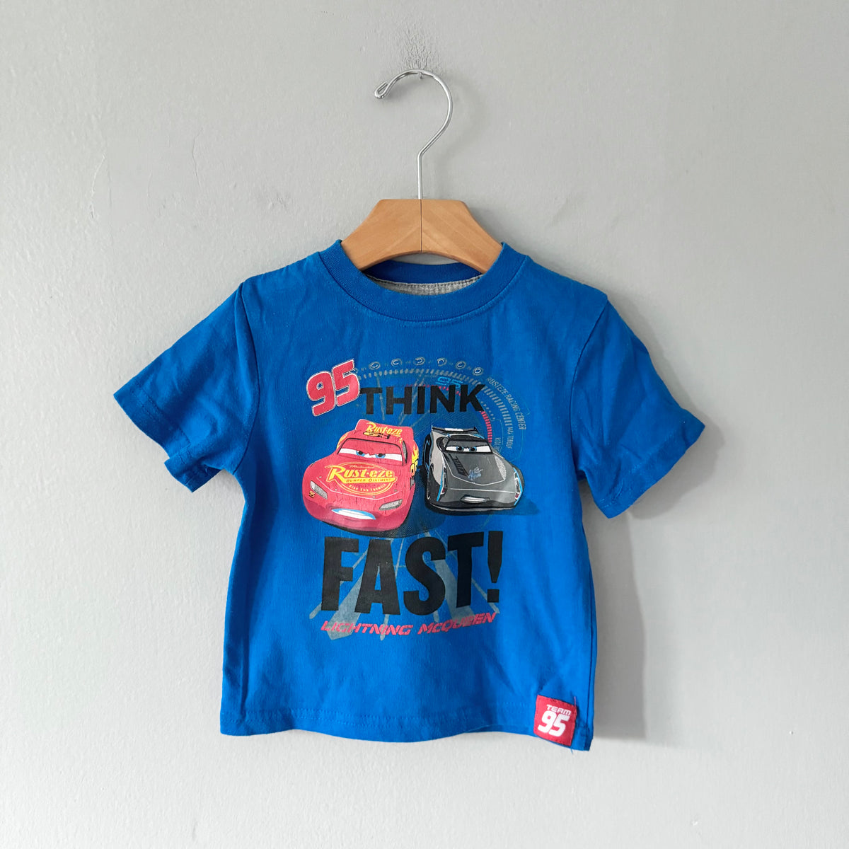 Cars / Blue T-shirt / 2T