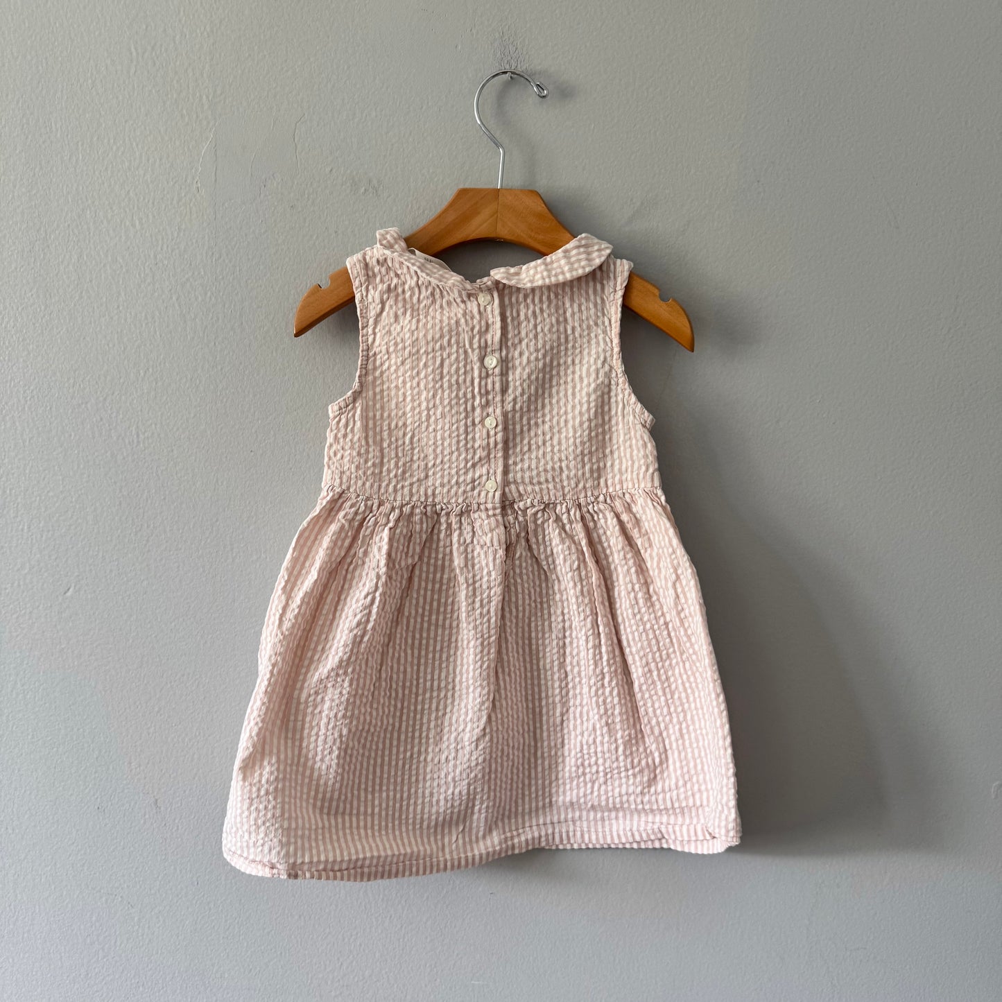 H&M / Stripe tank dress / 2-3Y