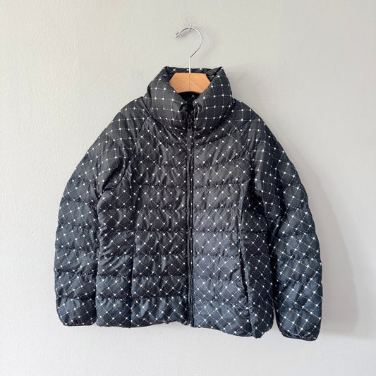 Uniqlo / Black x star puffer / 120(6Y)