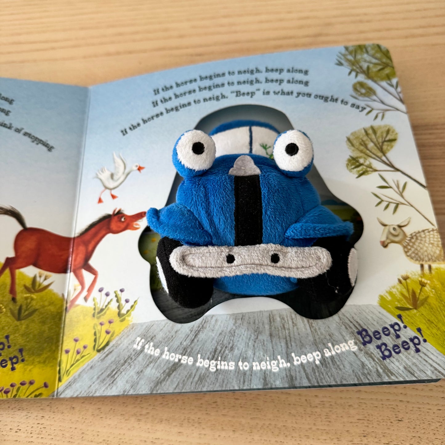 Little Blue Truck's Beep-Along Book