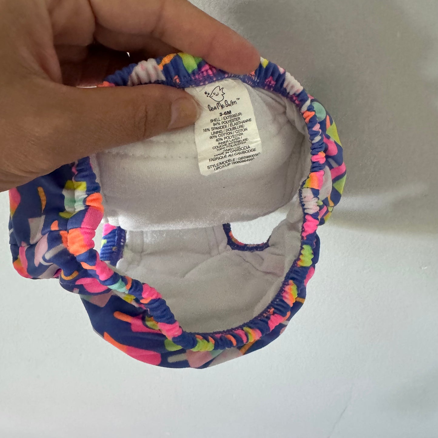 Sea me swim / Swim diaper Popsycle / 3-6M