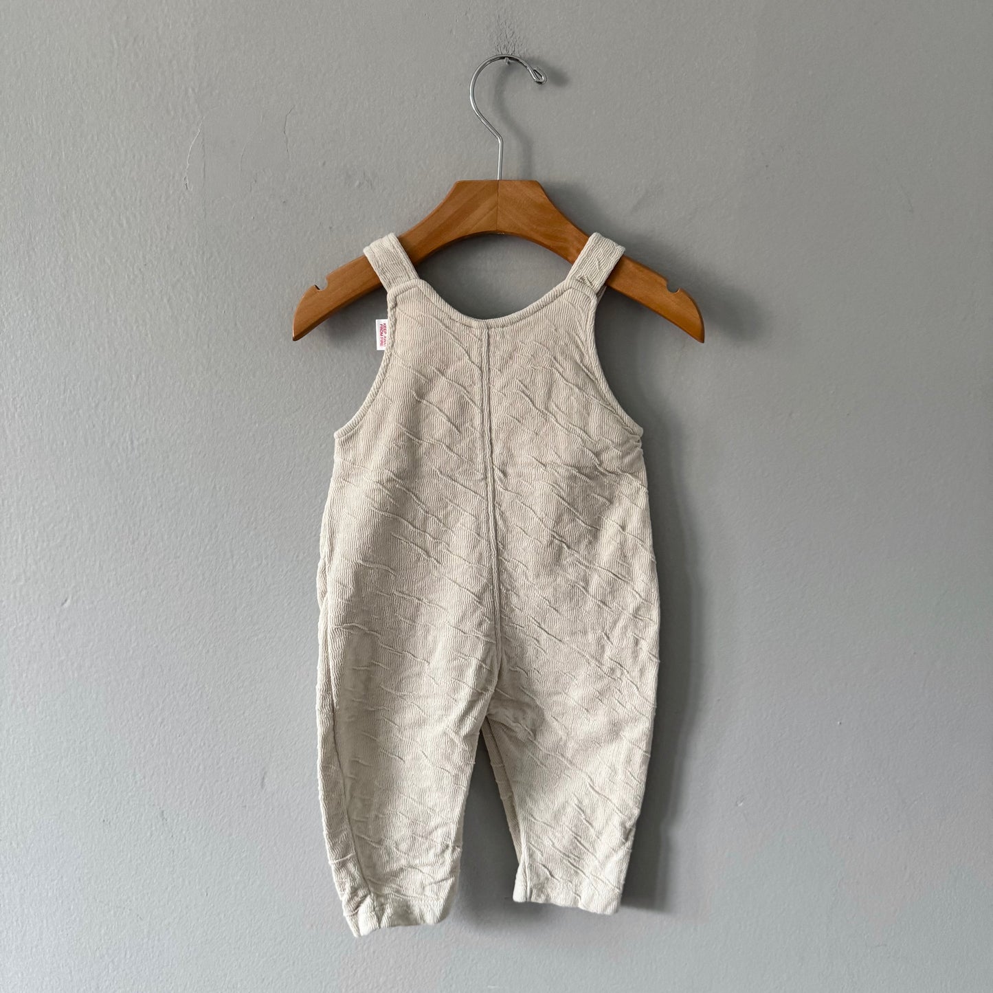 Zara / Salopette écrue / 6-9M