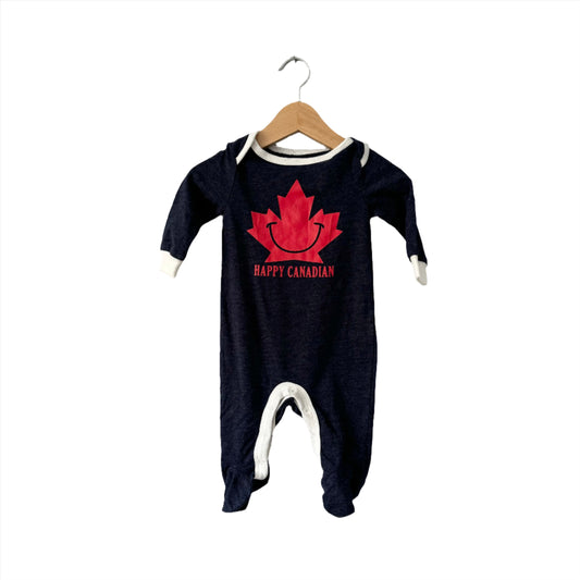 Novel Teez / Happy Canadian romper / 3M