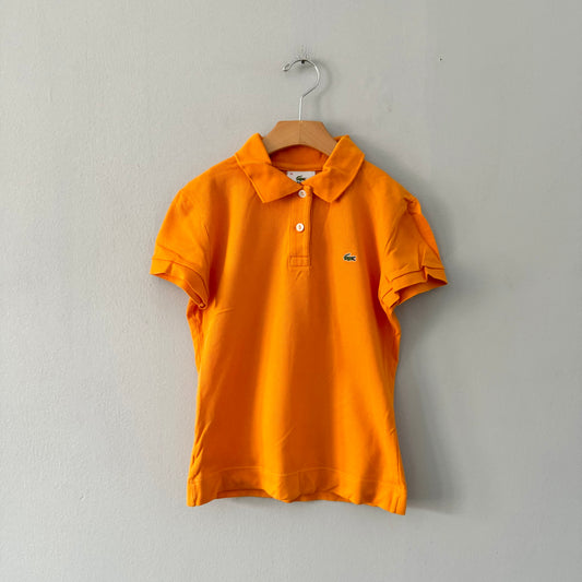 Lacoste / polo shirt - orange / Women XXS or 10-12Y