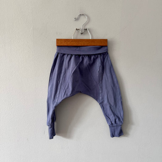 Mini mioche / Purple harem pants / 1-2Y
