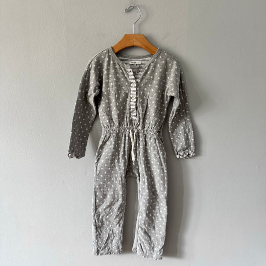 Noppies / Light grey x dots romper / 86(18M)