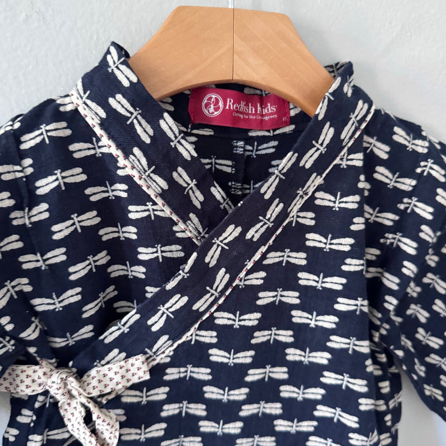 Redfish Kids / Kimono romper / 12M