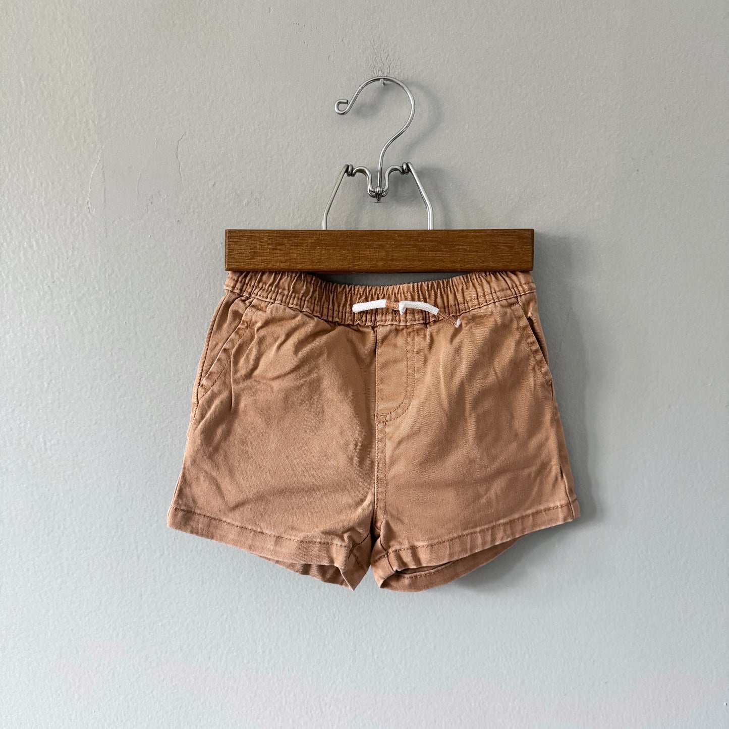 Seed / Short en jean orange / 12-18 mois