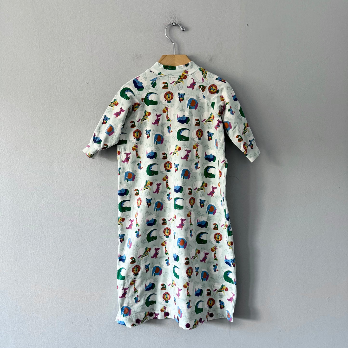 Handmade / Baby gown - animal / 0-6M