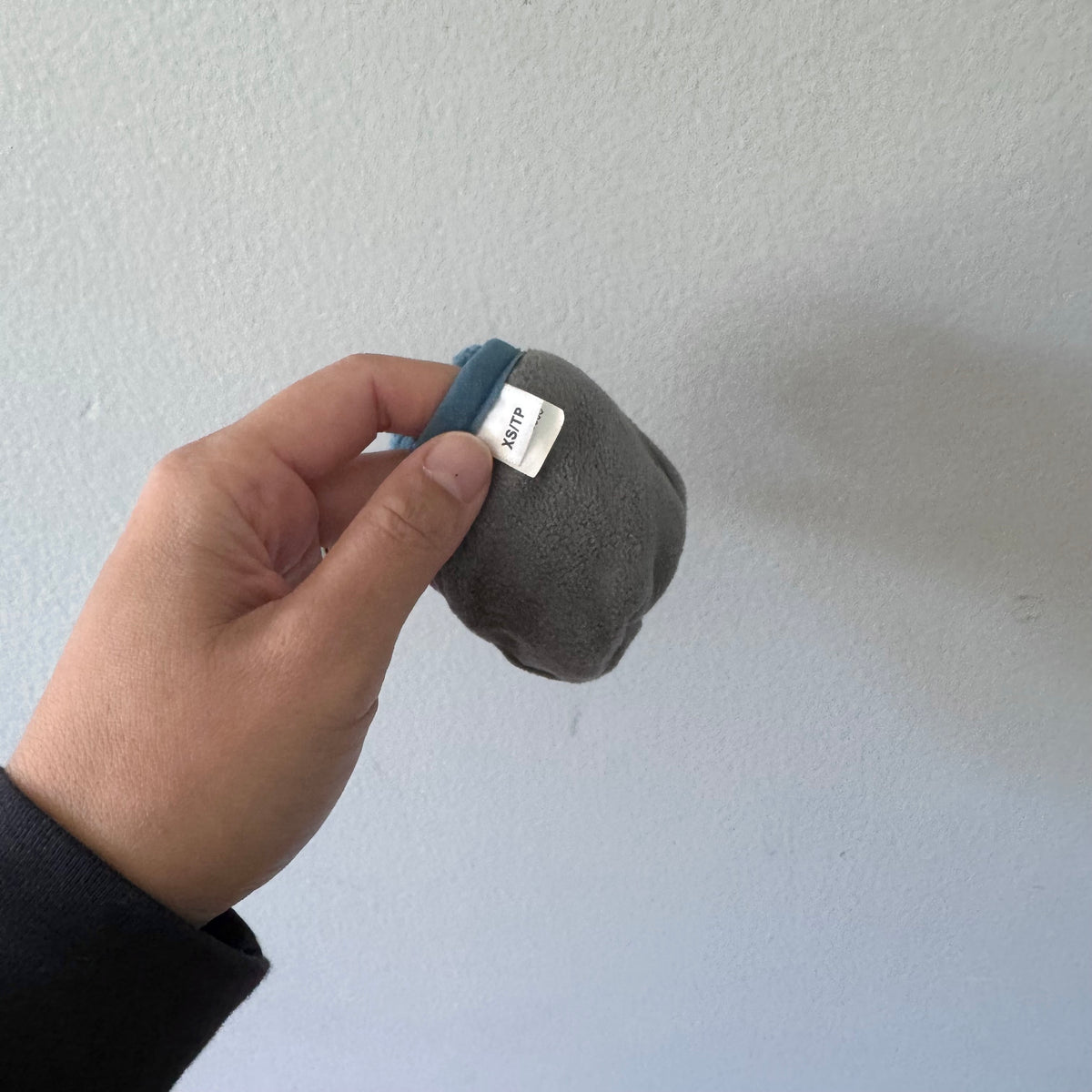 Mec / Light blue fleece mitten / XS