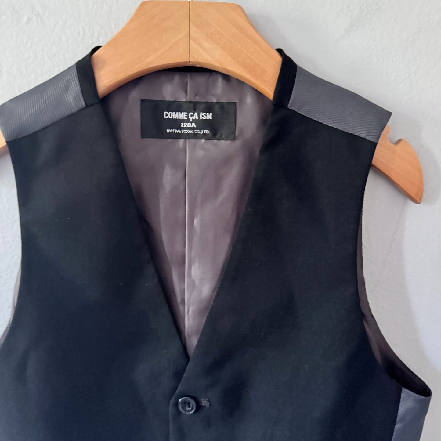 Comme ca ism / Formal vest / 120(6Y)