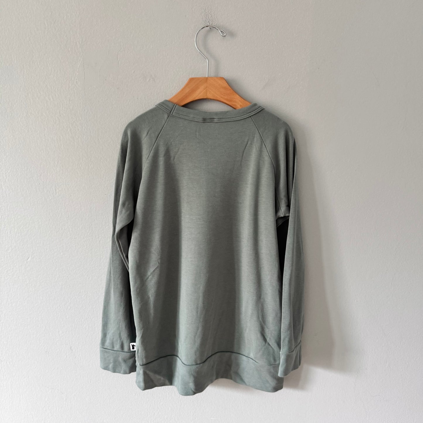 Little & Lively / Khaki long sleeve / 7-8Y