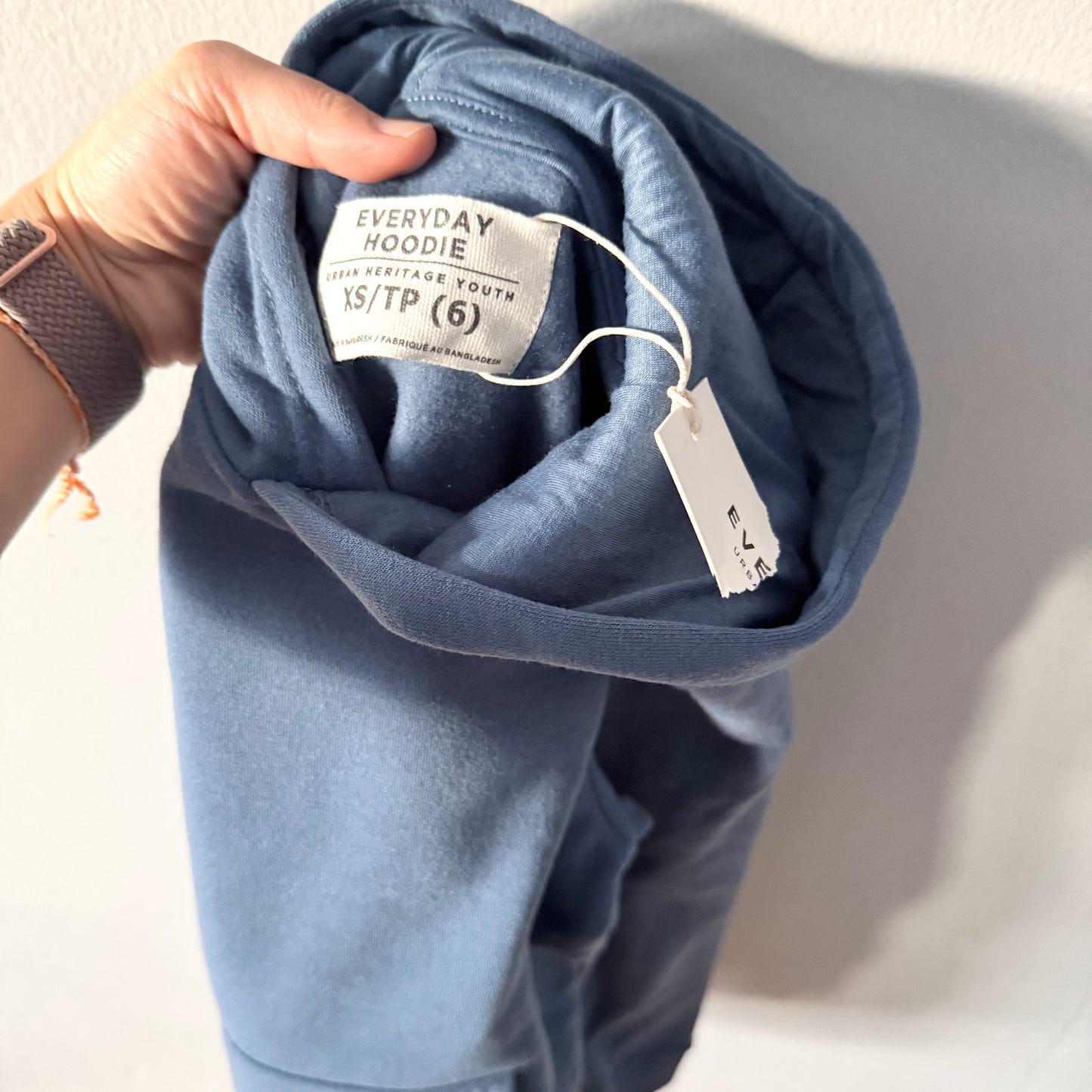 Urban Heritage Youth / Smokey blue hoodie / 6Y - New with tag