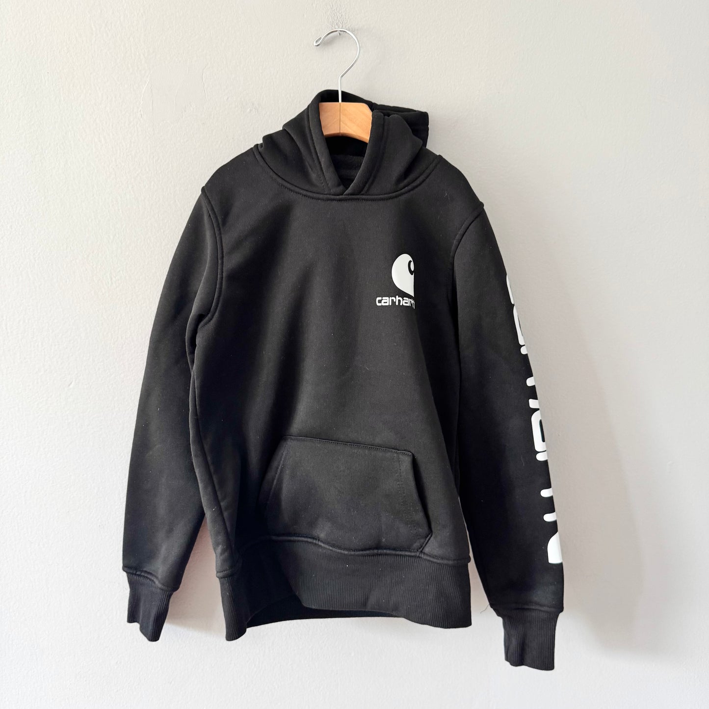Carhartt / Black active hoodie / 10-12Y