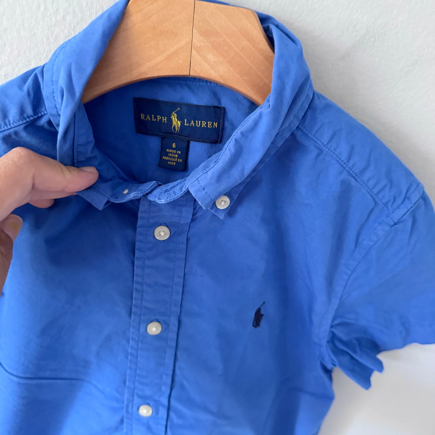 Polo Ralph Lauren / Blue shirt / 6Y