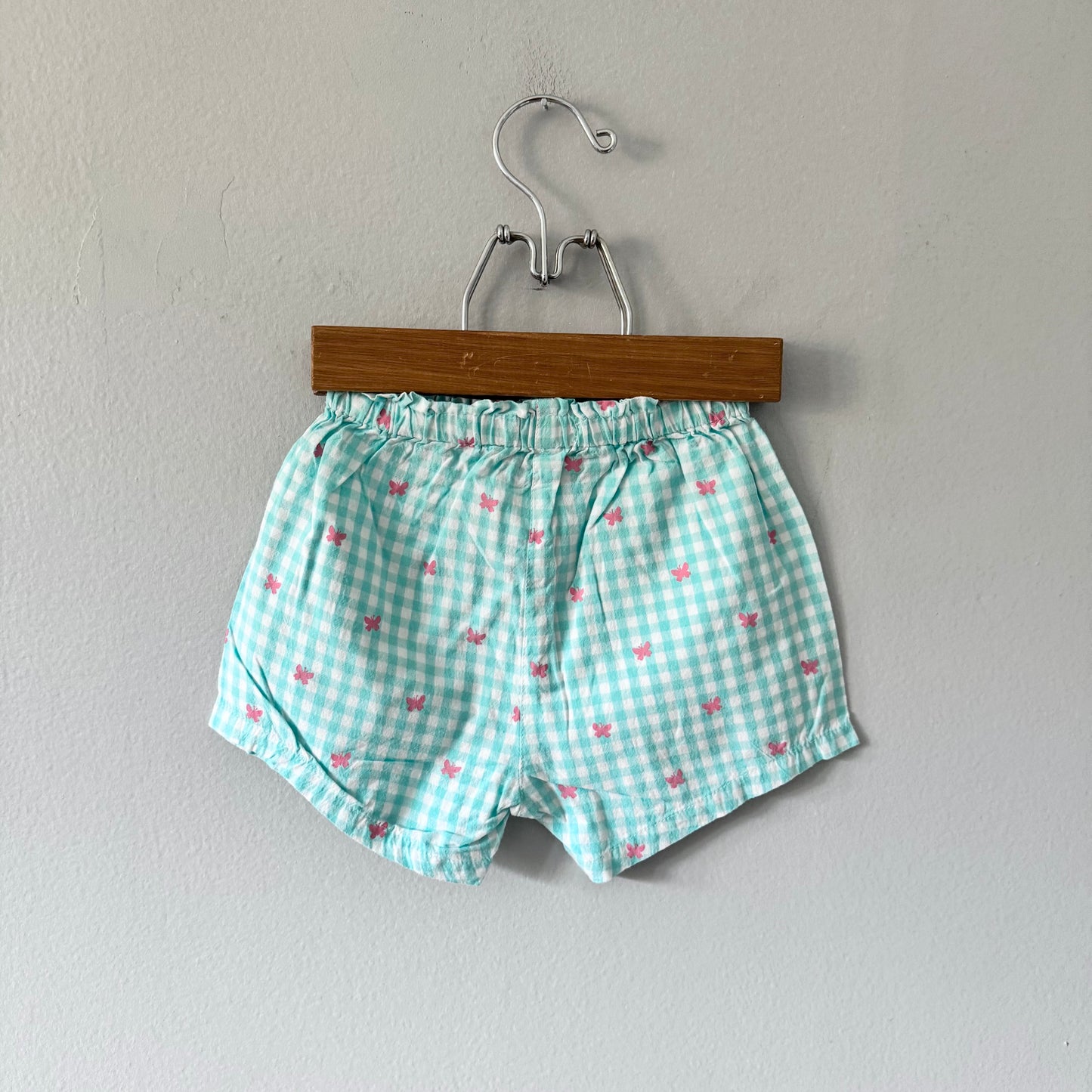 Hatley / Short à carreaux vichy bleu et blanc / 18-24 mois