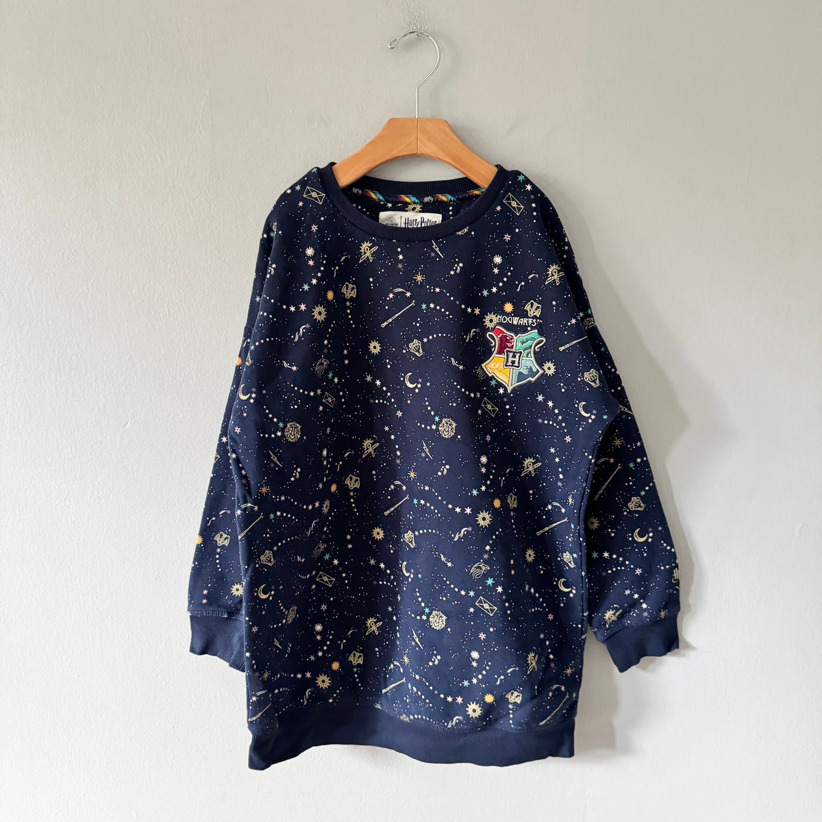 Harry Potter x M&S / Navy sweatshirt / 10-11Y