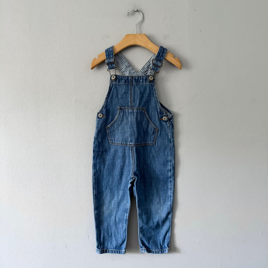 Zara / Denim overalls / 18-24M