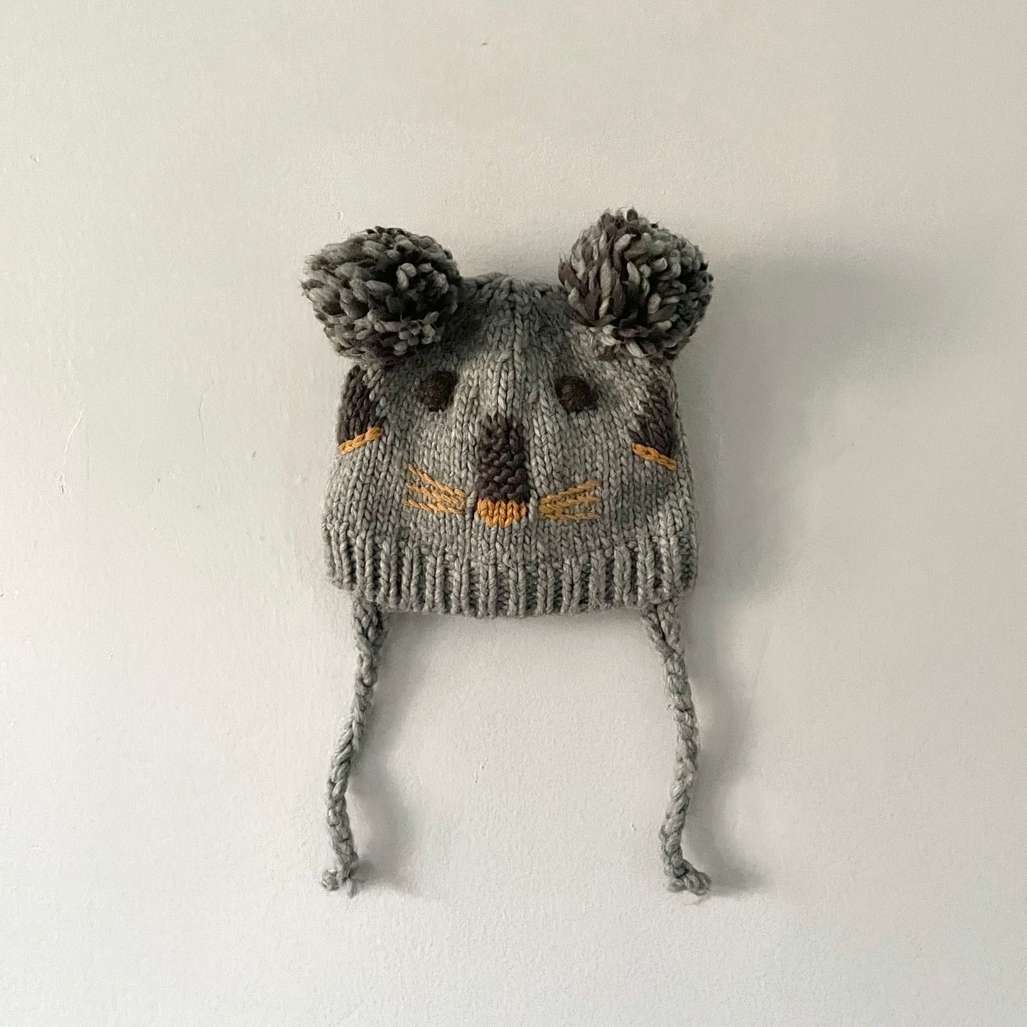 Zara / Koala knit hat / 6-12M