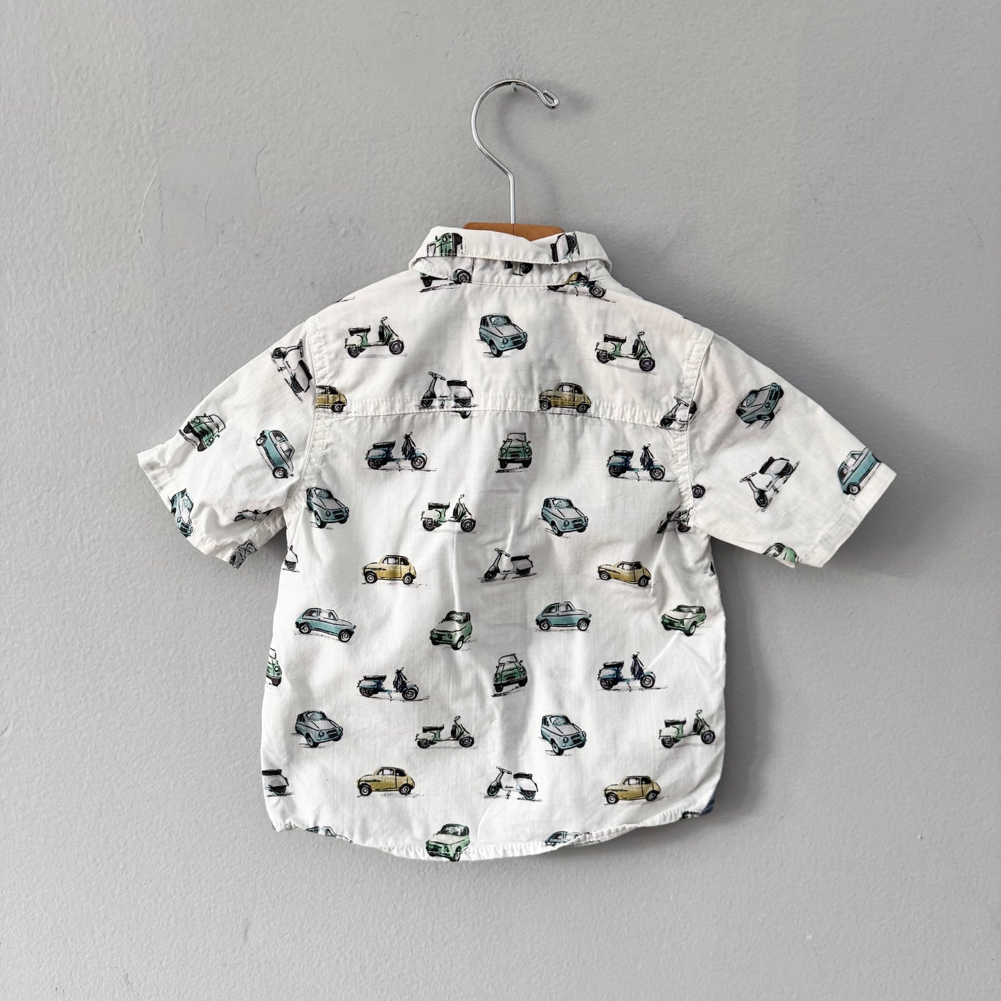 Next / Tee-shirt à manches courtes blanc et noir / 18-24M